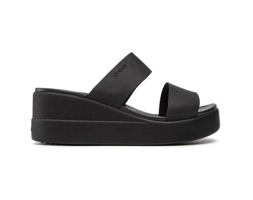 CROCS BROOKLYN SANDALS Nero Mid CROCS BROOKLYN SANDALS Nero Mid 1