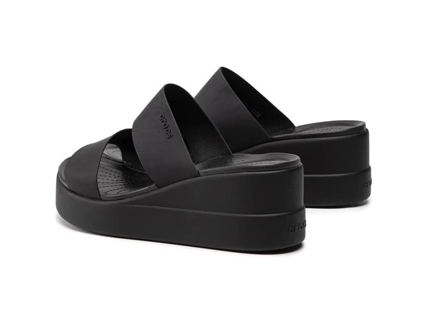 CROCS BROOKLYN SANDALS Nero Mid CROCS BROOKLYN SANDALS Nero Mid 4
