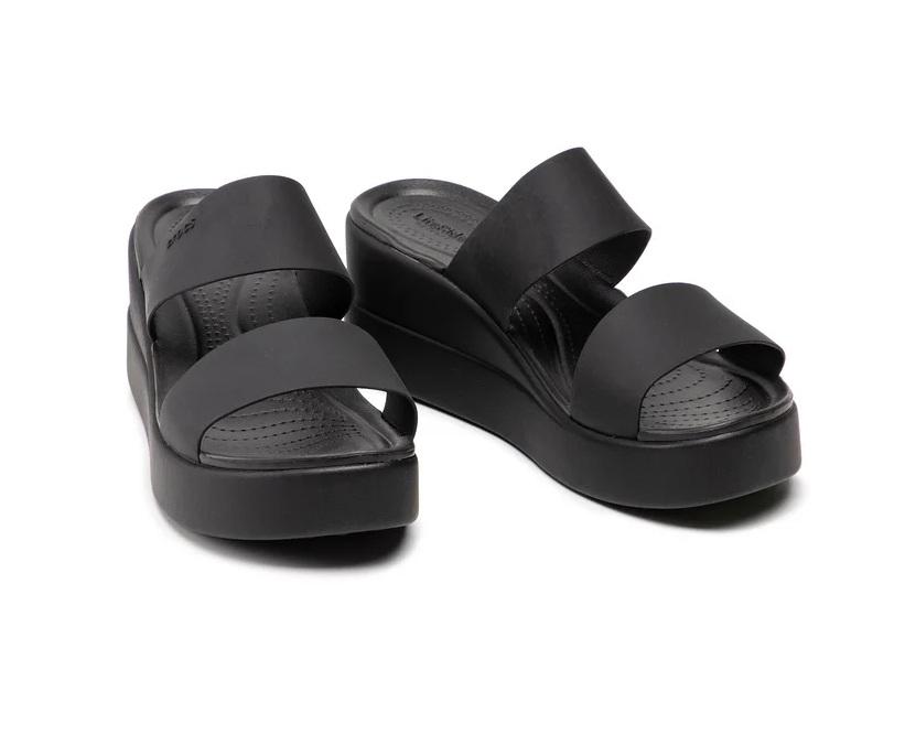 CROCS BROOKLYN SANDALS Nero Mid CROCS BROOKLYN SANDALS Nero Mid 3