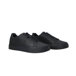 Sneakers CLASSIC CUPSOLE LACEUP MONOGRAM Nero