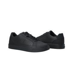 Sneakers CLASSIC CUPSOLE LACEUP MONOGRAM Nero