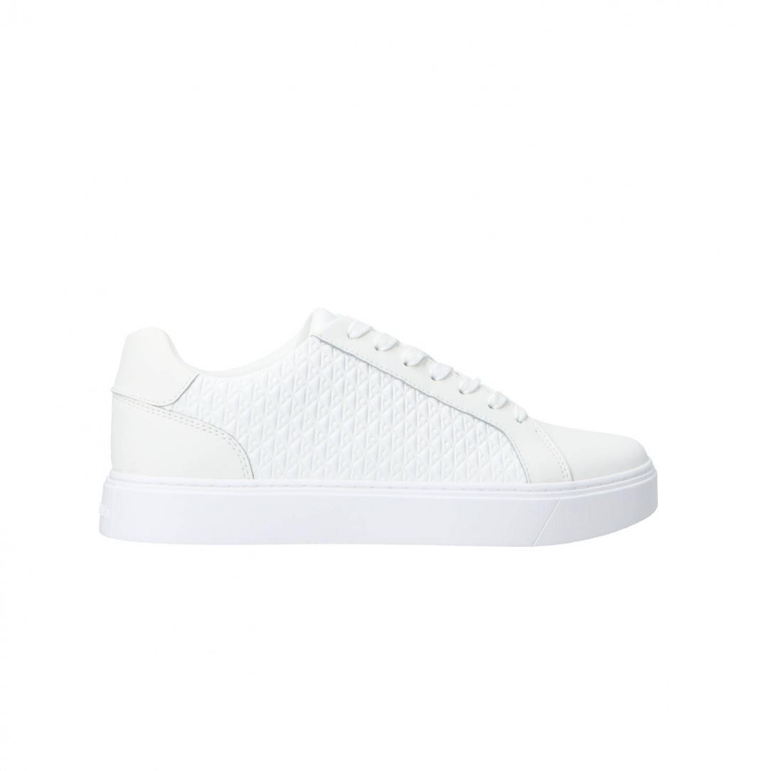 CLASSIC CUPSOLE LACEUP MONOGRAM Bianco 1
