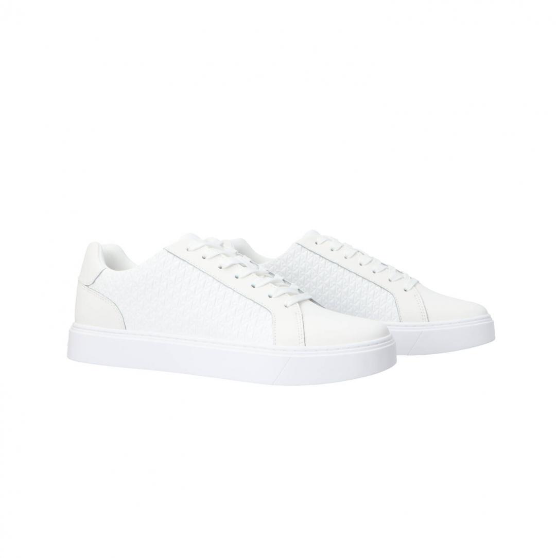CLASSIC CUPSOLE LACEUP MONOGRAM Bianco 2