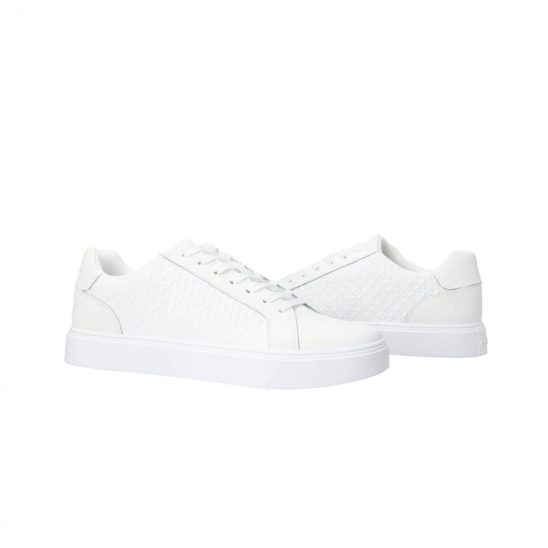 CLASSIC CUPSOLE LACEUP MONOGRAM Bianco 3