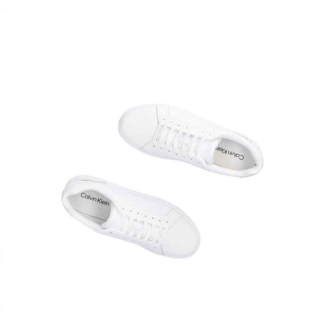 CLASSIC CUPSOLE LACEUP MONOGRAM Bianco 5