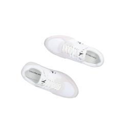 Sneakers RETRO RUNNER SOCK LACE UP Bianco