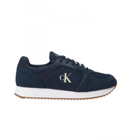 Sneakers Uomo RETRO RUNNER SOCK LACE UP Blu