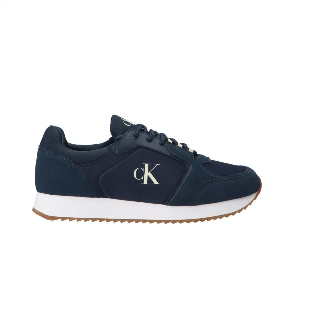 RETRO RUNNER SOCK LACE UP Blu 1