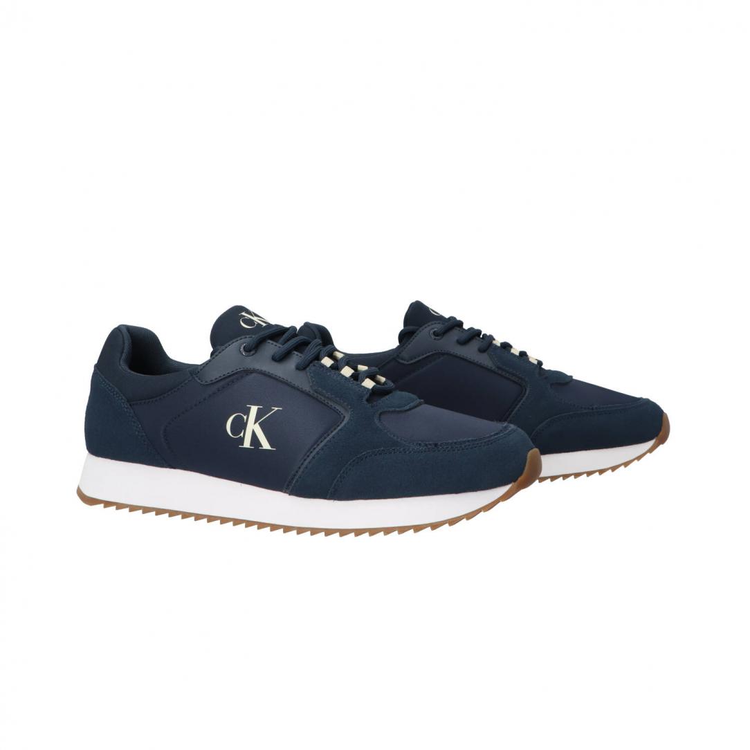 RETRO RUNNER SOCK LACE UP Blu 2