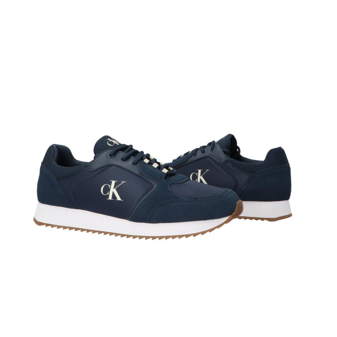 RETRO RUNNER SOCK LACE UP Blu 3