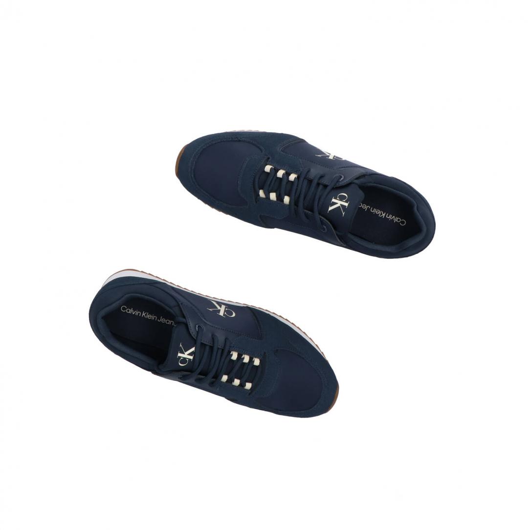 RETRO RUNNER SOCK LACE UP Blu 4