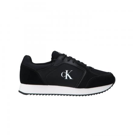 Sneakers Uomo RETRO RUNNER SOCK LACE UP Nero