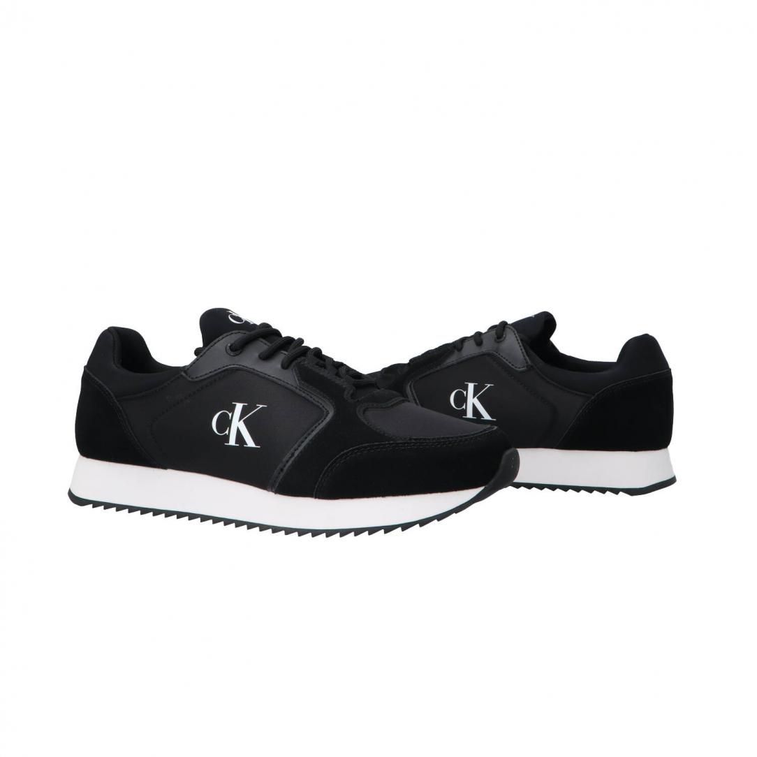 RETRO RUNNER SOCK LACE UP Nero 3