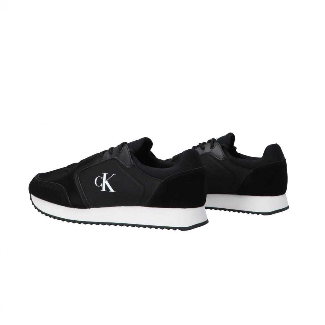 RETRO RUNNER SOCK LACE UP Nero 4