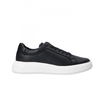Sneakers Uomo Low top lace up bicolor Nero