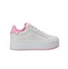 Sneakers TJW FLATFORM PATENT Ecru rosa