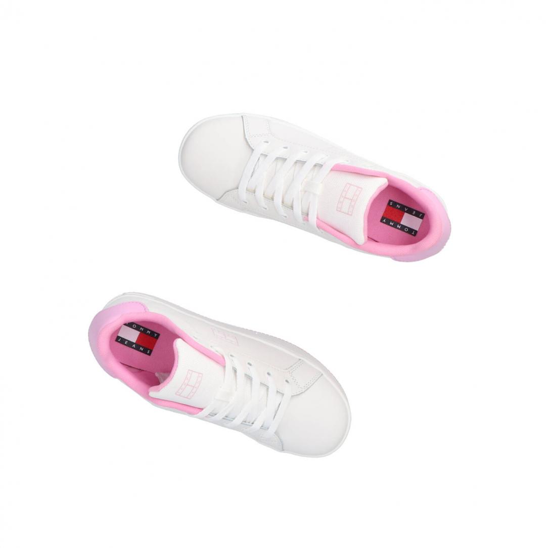 TJW FLATFORM PATENT Ecru rosa 5