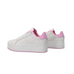 Sneakers TJW FLATFORM PATENT Ecru rosa