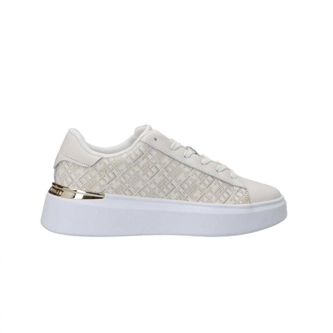 TH MONOGRAM PLATFORM SNK Beige 1
