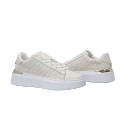 Sneakers TH MONOGRAM PLATFORM SNK Beige