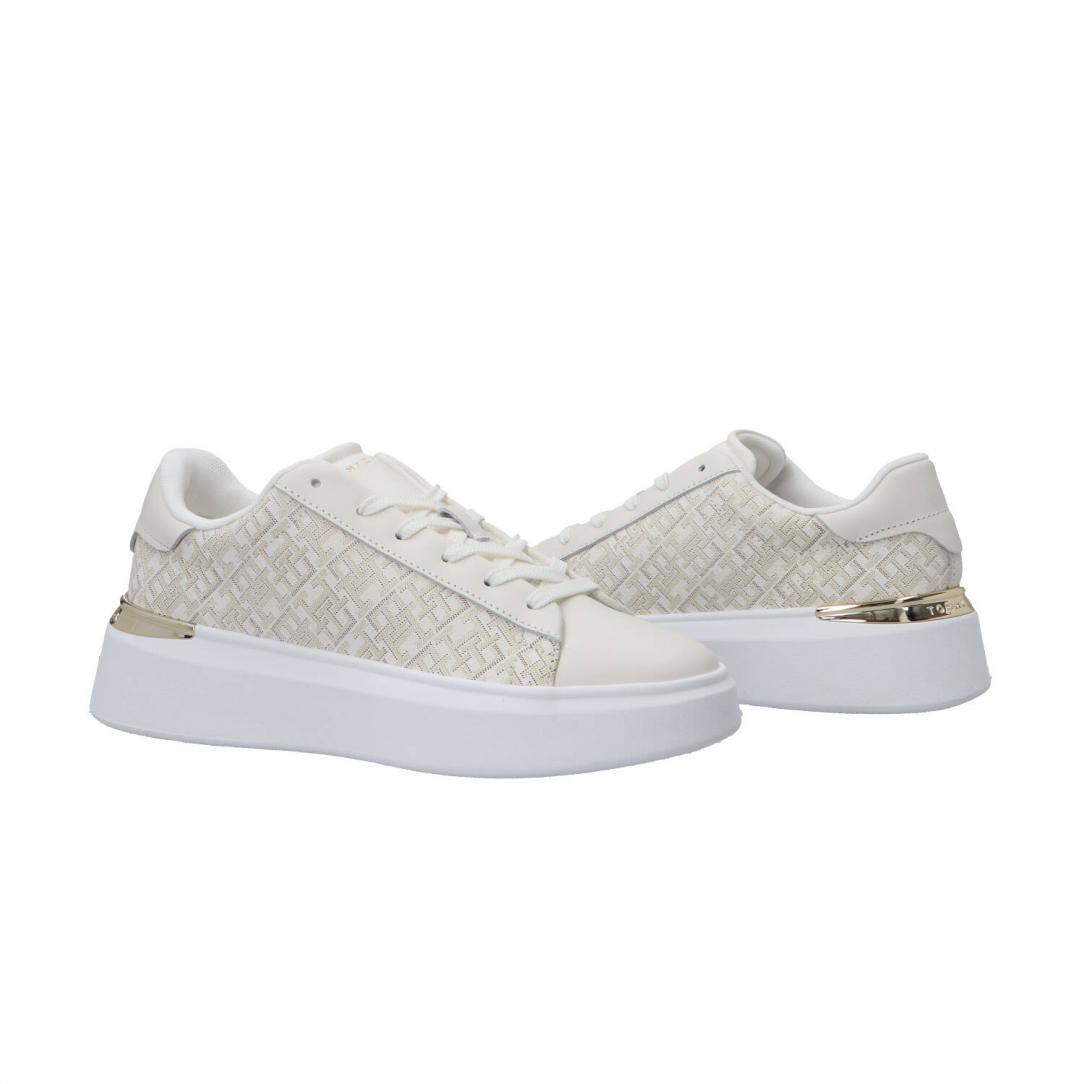 TH MONOGRAM PLATFORM SNK Beige 3