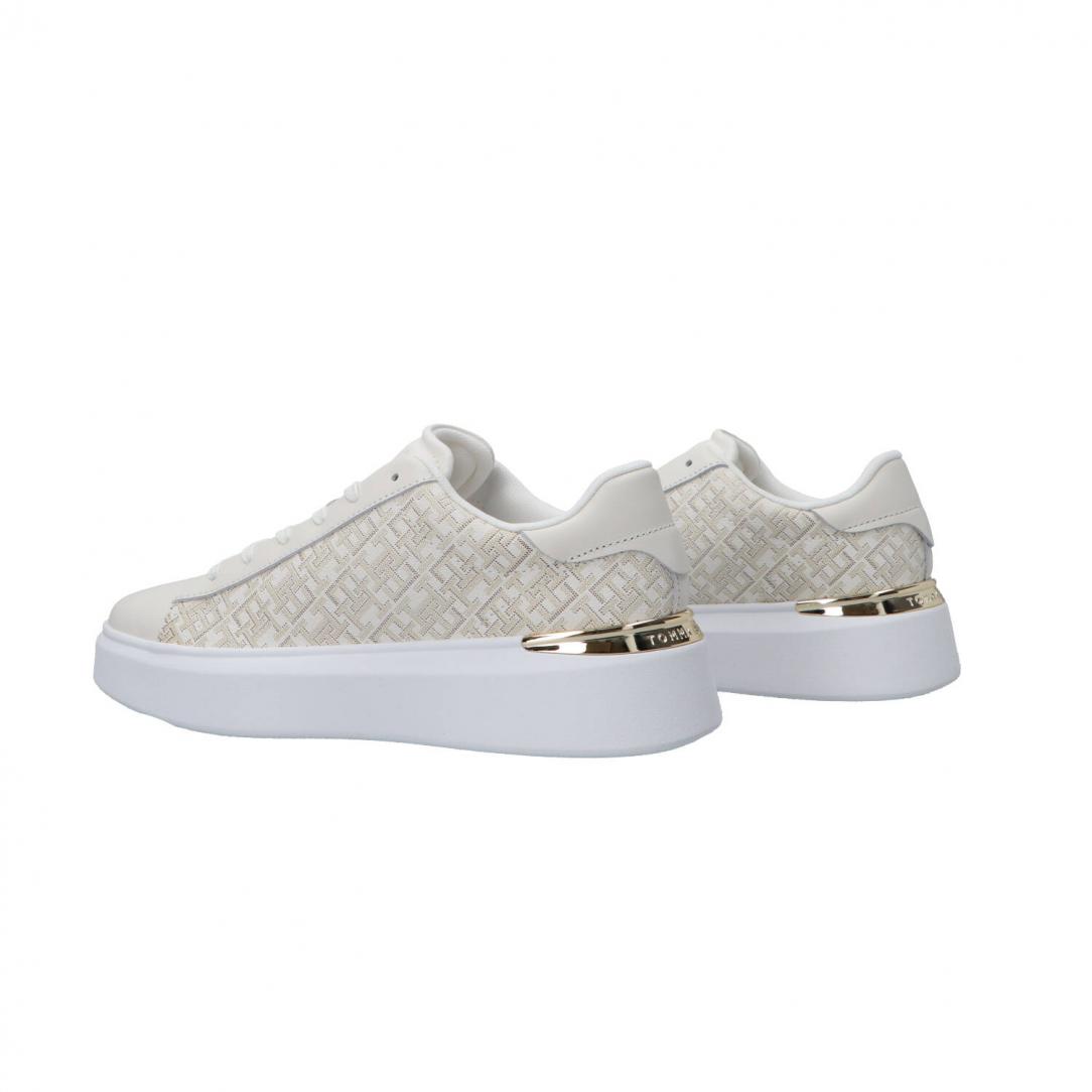 TH MONOGRAM PLATFORM SNK Beige 4