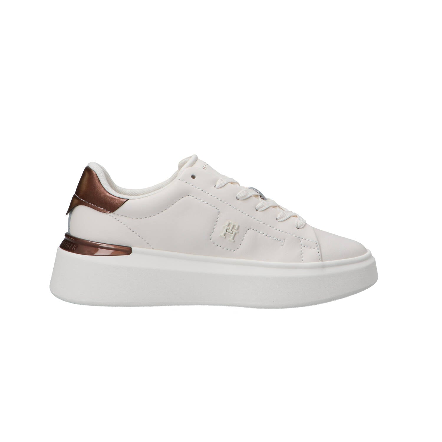 Tommy Hilfiger Sneakers Sneakers CHIC PLATFORM SNEAKER GOLD Bianco Bronzo