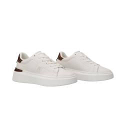 Sneakers CHIC PLATFORM SNEAKER GOLD Bianco Bronzo