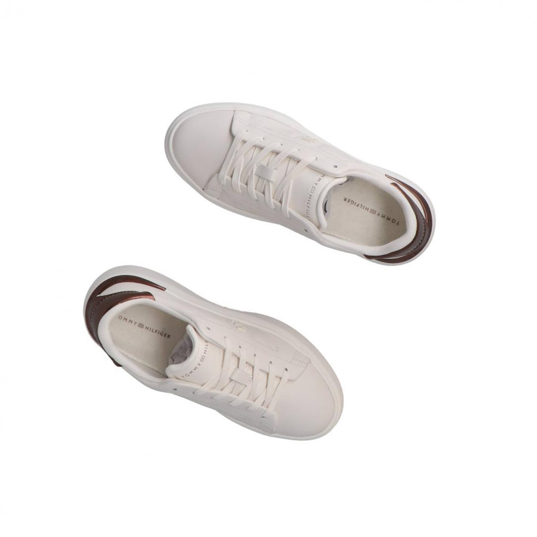 CHIC PLATFORM SNEAKER GOLD Bianco Bronzo 5