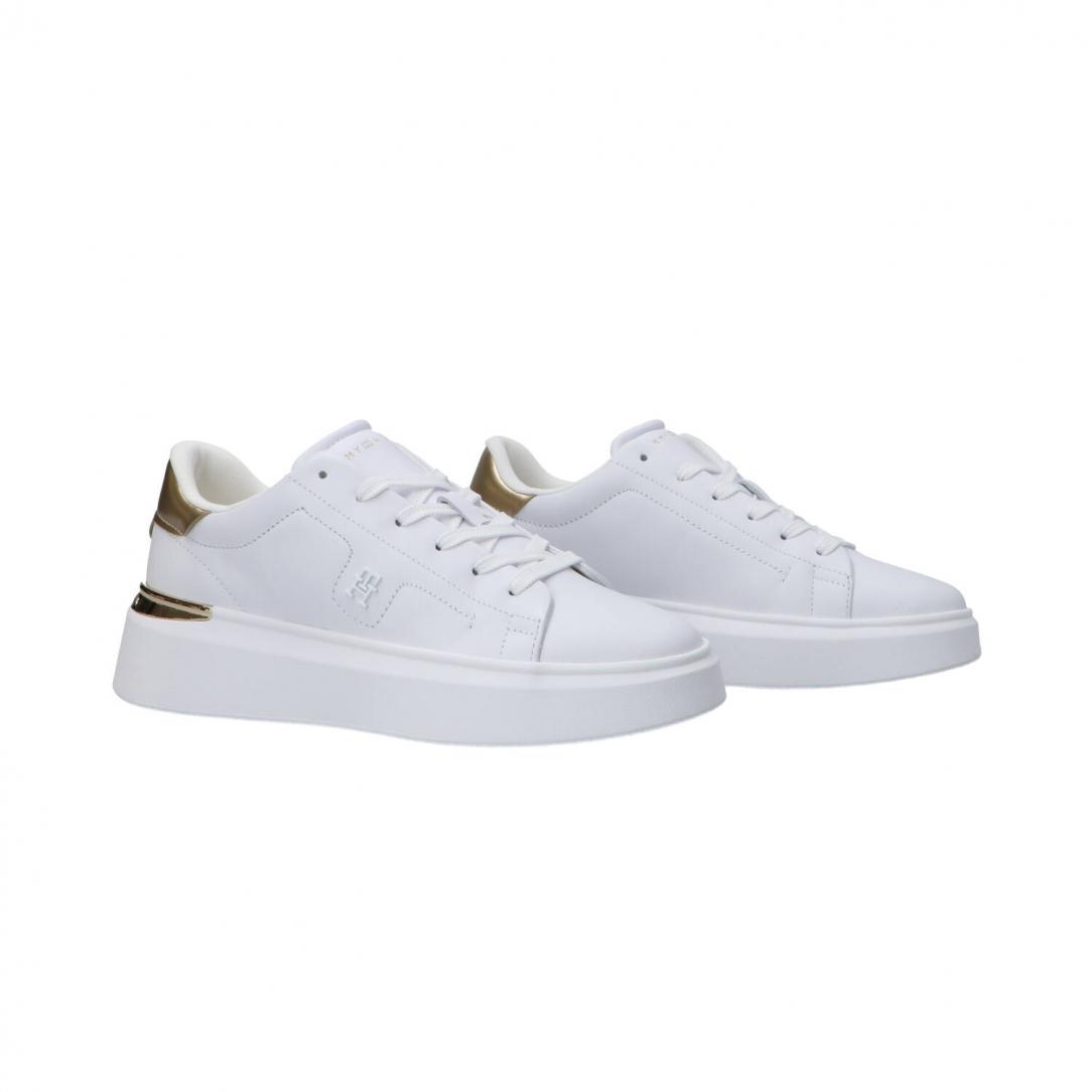 CHIC PLATFORM SNEAKER GOLD Oro 2