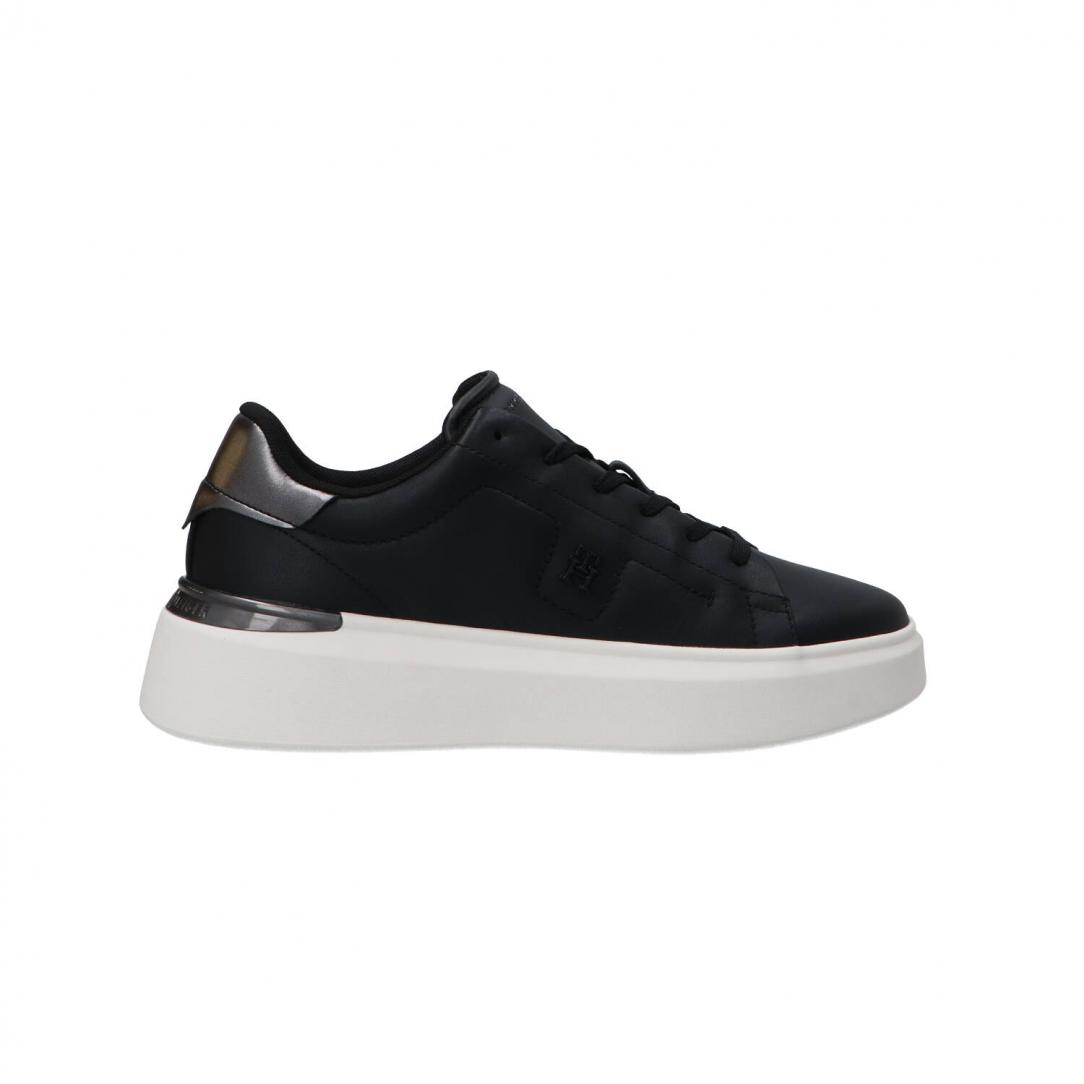 CHIC PLATFORM SNEAKER GOLD Nero 1