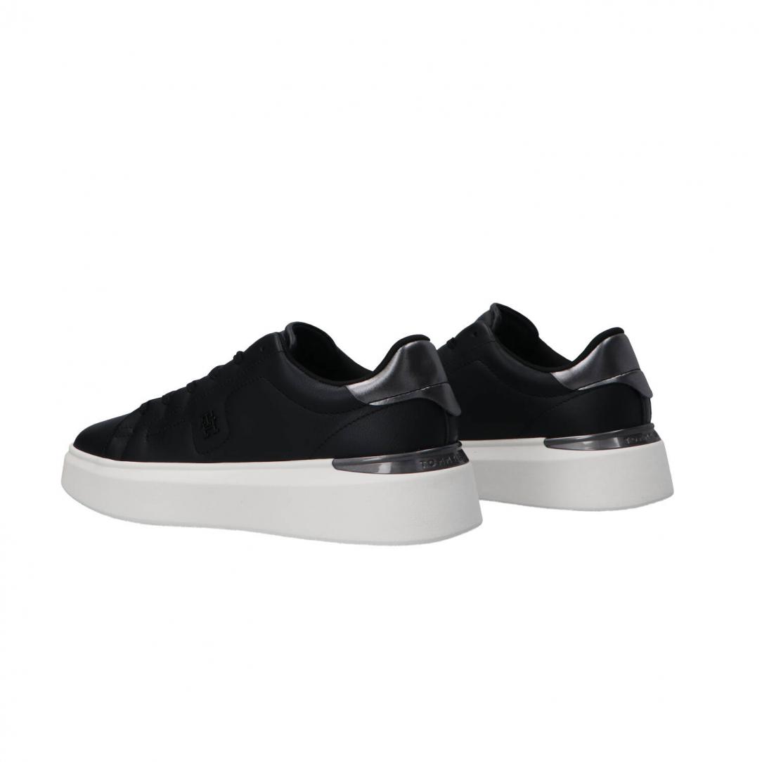 CHIC PLATFORM SNEAKER GOLD Nero 4