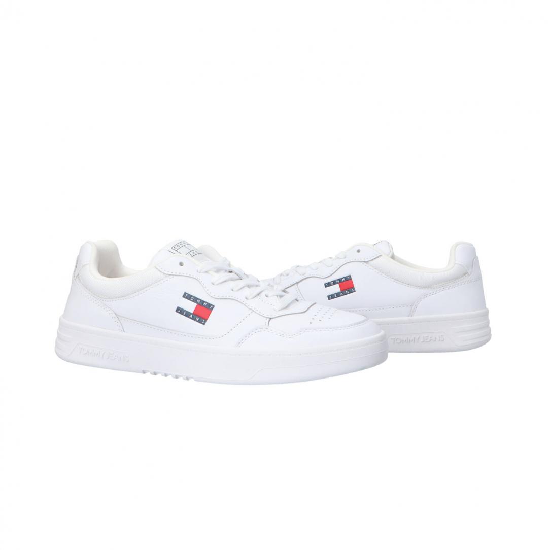 TJM CUPSOLE LEATHER ESS Bianco 3