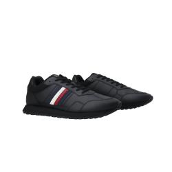 Sneakers NEW RUNNER EVA LTH STRIPES Nero