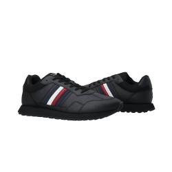 Sneakers NEW RUNNER EVA LTH STRIPES Nero