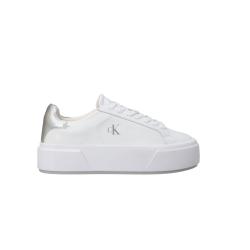 Calvin Klein Sneakers Sneakers FLATFORM LACE UP LTH MET MG Bianco