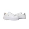 Calvin Klein Sneakers Sneakers FLATFORM LACE UP LTH MET MG Bianco - Foto 3