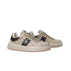 Sneakers Sneaker saffiano 29104/CP Beige