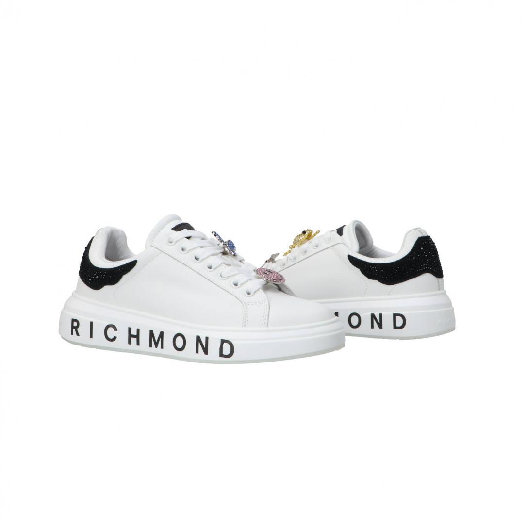 Leather 29007/CP Bianco nero Leather 29007/CP Bianco nero 3