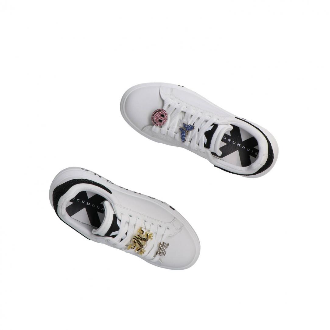 Leather 29007/CP Bianco nero Leather 29007/CP Bianco nero 5