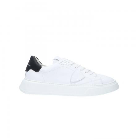 Sneakers Uomo Temple low man Bianco nero