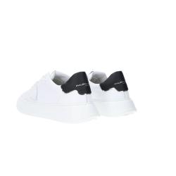 Sneakers Temple low man Bianco nero