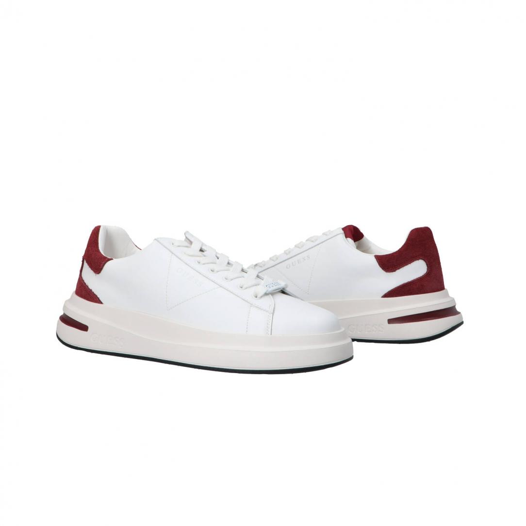Elba leather Bordeaux suede Elba leather Bordeaux suede 3