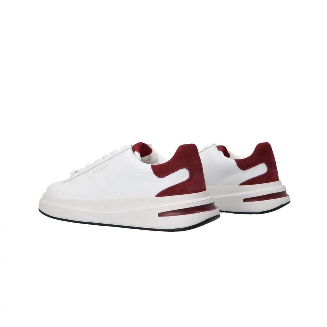 Elba leather Bordeaux suede Elba leather Bordeaux suede 4