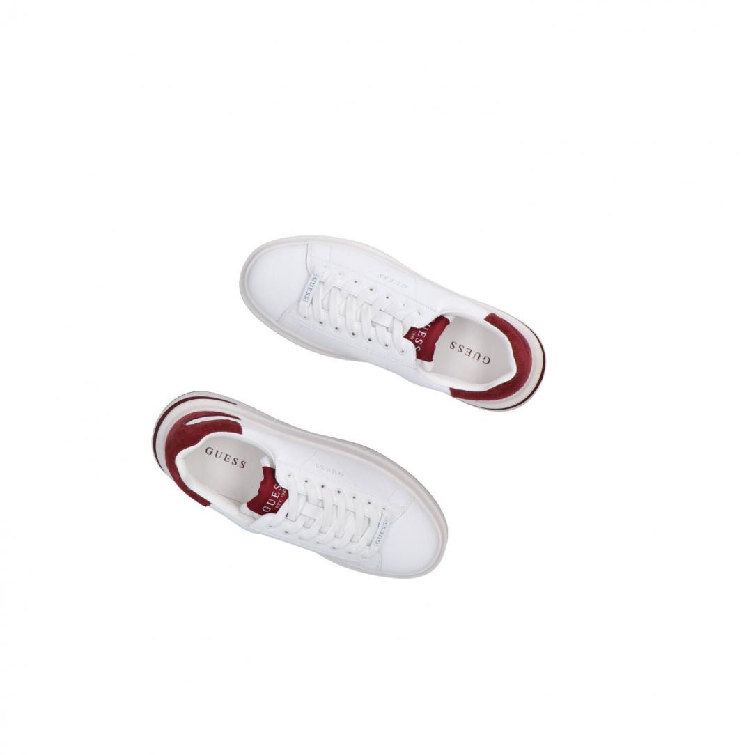 Elba leather Bordeaux suede Elba leather Bordeaux suede 5