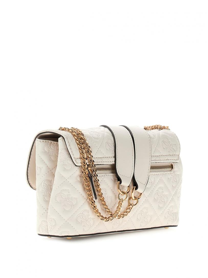 Guess ADELASIA CNVRTBLE XBODY FLAP Bianco Guess ADELASIA CNVRTBLE XBODY FLAP Bianco 3