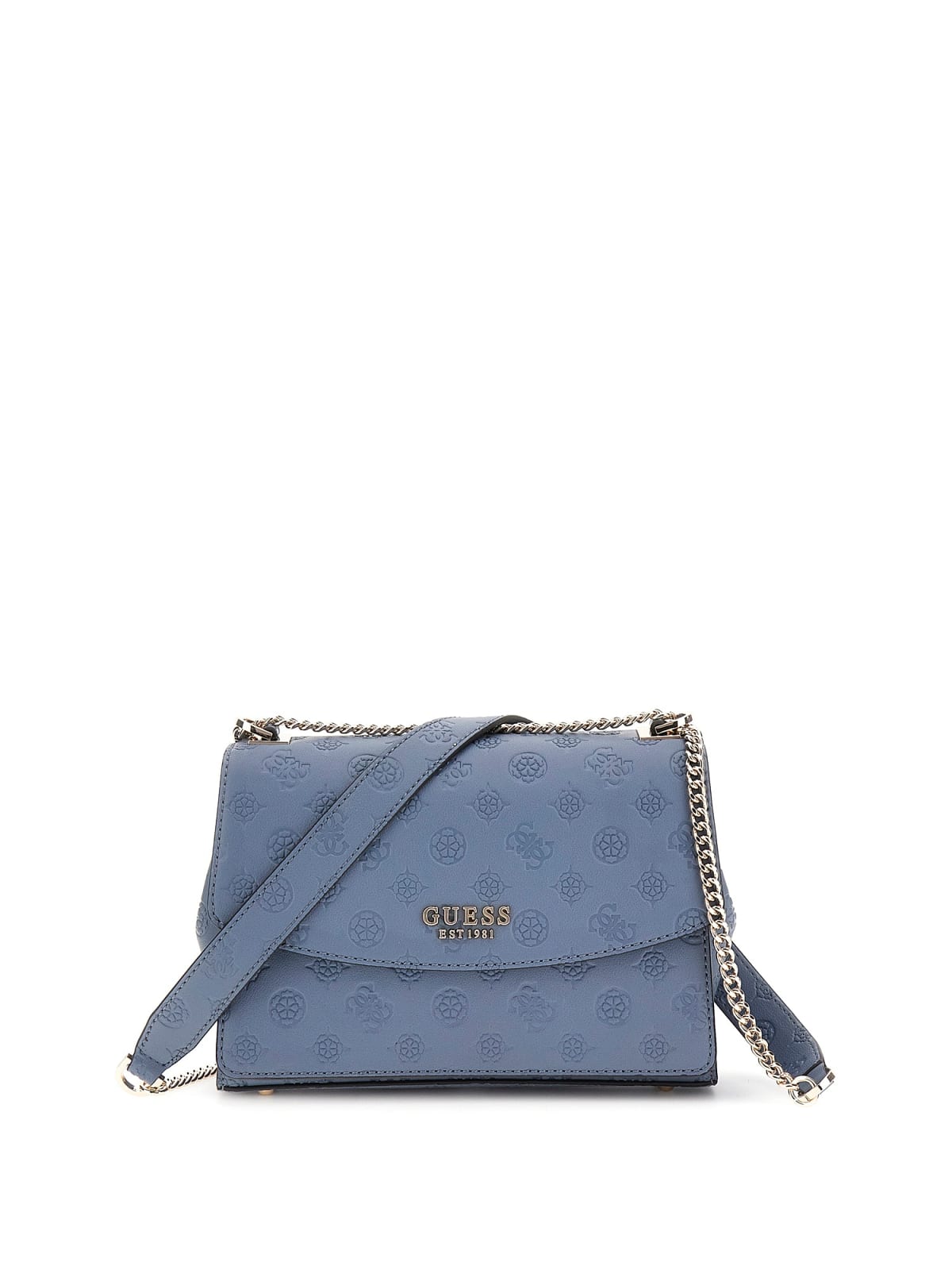 Guess Borse a spalla Borse a spalla PHOEBE CONVERTIBLE XBODY FLAP Azzurro
