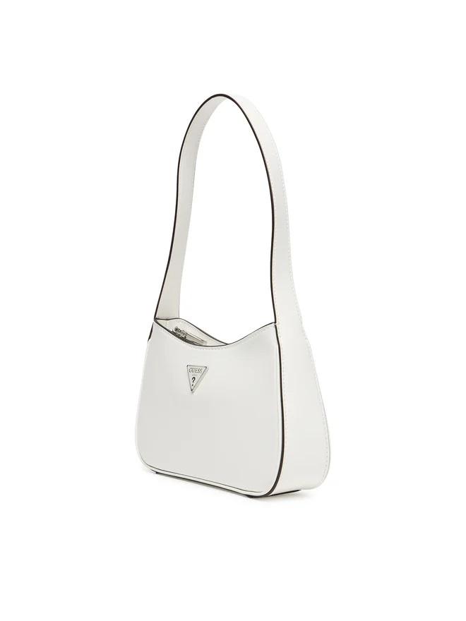 ARNELA TOP ZIP SHOULDER BAG Bianco 2