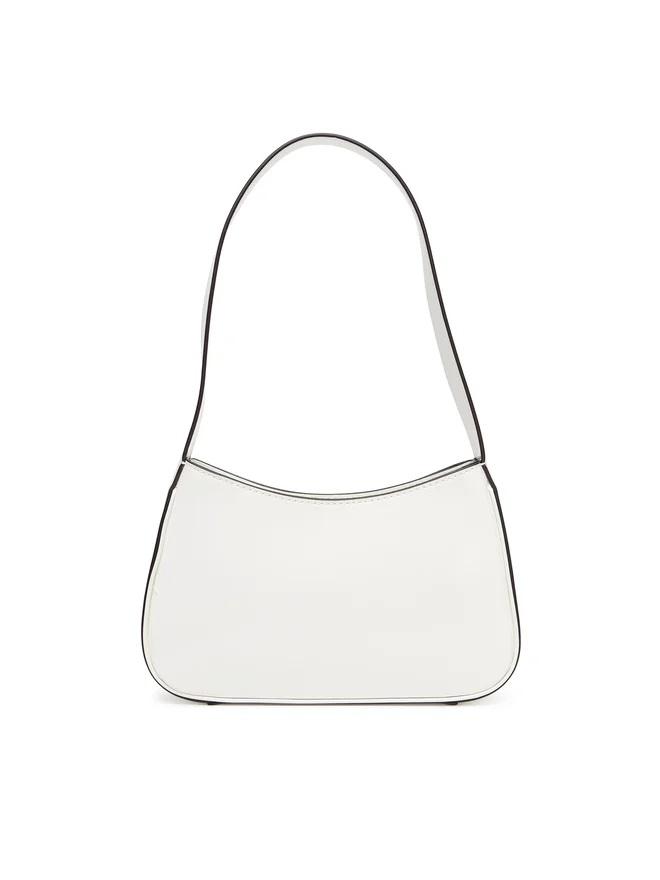 ARNELA TOP ZIP SHOULDER BAG Bianco 4