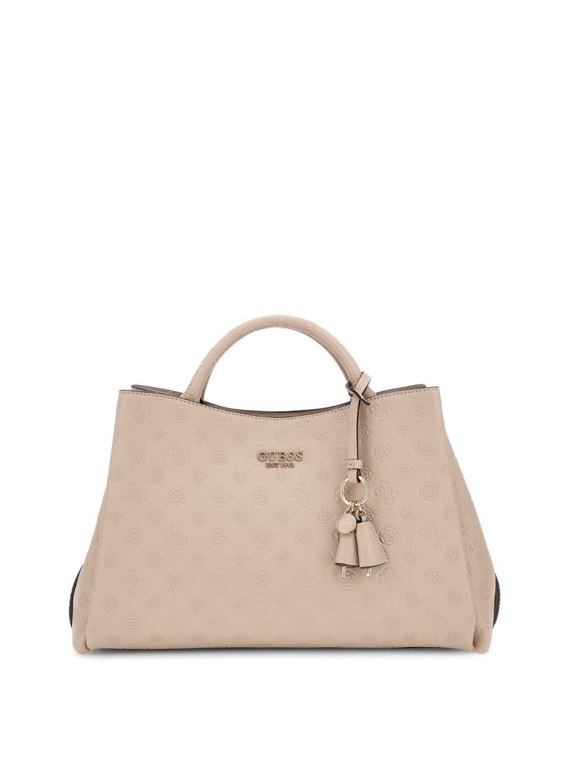 PHOEBE LRG GIRLFRIEND SATCHEL Beige 1